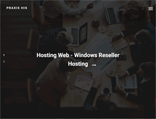 Tablet Screenshot of praxis-his.com